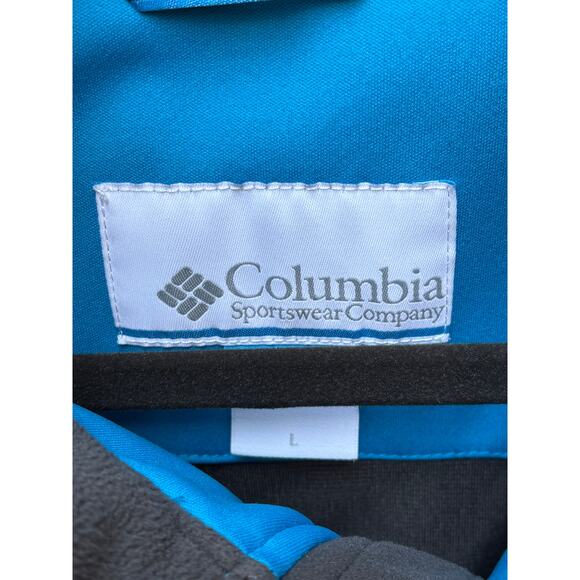 Columbia Ascender Softshell Jacket Men’s [Size L] Water-Resistant Windproof Blk - Picture 4 of 7